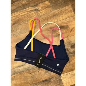 New $54 Peloton Women's Cadent Strappy Sports Bra Performance Cycling